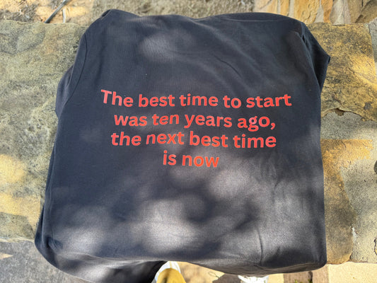 Truth Fitness T-shirt (The best time to start...)